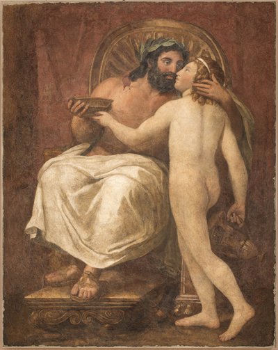 Júpiter Besando a Ganimedes, 1759-1760 de Anton Raphael Mengs