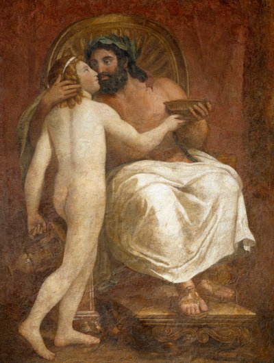 Júpiter besando a Ganimedes de Anton Raphael Mengs