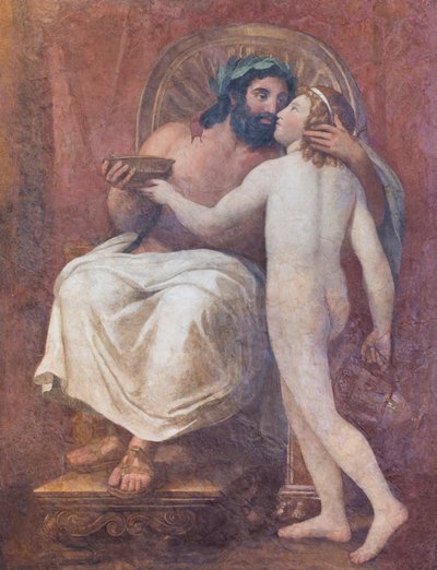 Júpiter y Ganímedes de Anton Raphael Mengs
