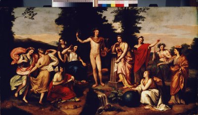 Parnaso, c.1750-60 de Anton Raphael Mengs
