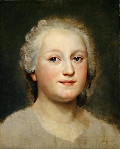 Estudio de Retrato de una Dama de Anton Raphael Mengs