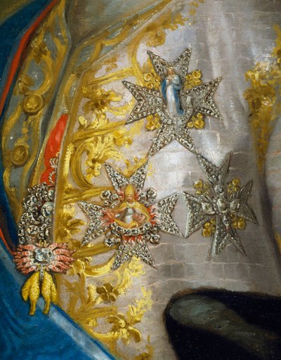 Retrato de Don Luis Antonio Jaime de Borbón (detalle) de Anton Raphael Mengs