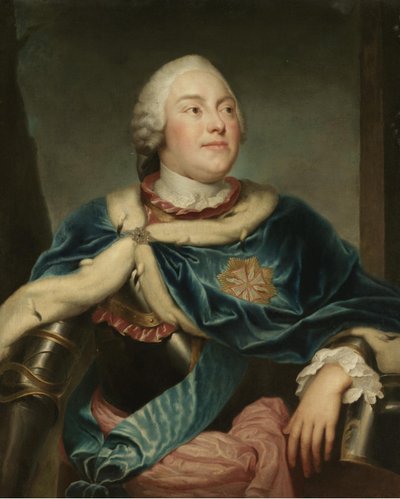 Retrato de Federico Cristiano, Elector de Sajonia 1722-1763 de Anton Raphael Mengs