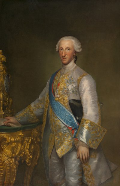 Retrato del Infante Don Luis de Borbón, c.1776 de Anton Raphael Mengs