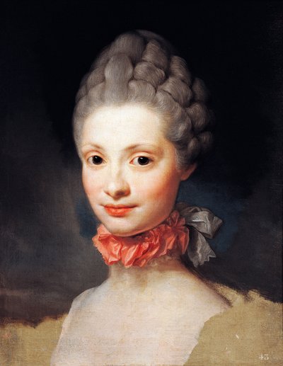 Retrato de María Luisa de Parma, Princesa de Asturias de Anton Raphael Mengs