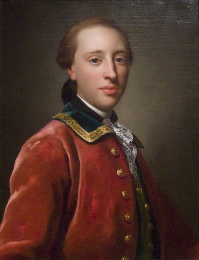 Retrato de William Fermor 1737-1806, 1757 de Anton Raphael Mengs