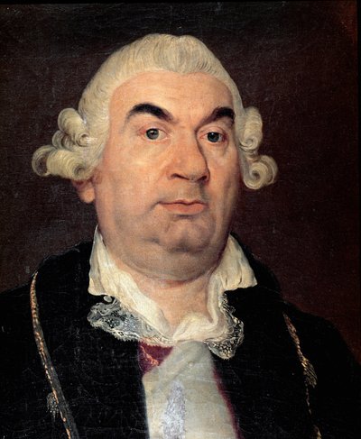 Retrato del compositor italiano Niccolò Jommelli (1714-1774) de Anton Raphael Mengs