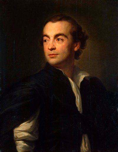 Retrato del historiador del arte y arqueólogo Johann Joachim Winckelmann de Anton Raphael Mengs