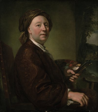 Richard Wilson (1714-82) 1752 (óleo sobre lienzo) de Anton Raphael Mengs