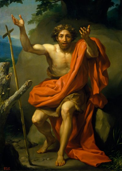San Juan Bautista Predicando de Anton Raphael Mengs