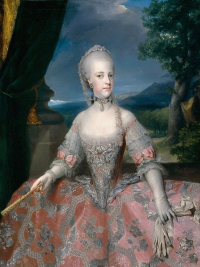 Española:  María Carolina de Habsburgo-Lorena, reina de Nápoles María Carolina de Habsburgo-Lorena, reina de Nápoles de Anton Raphael Mengs