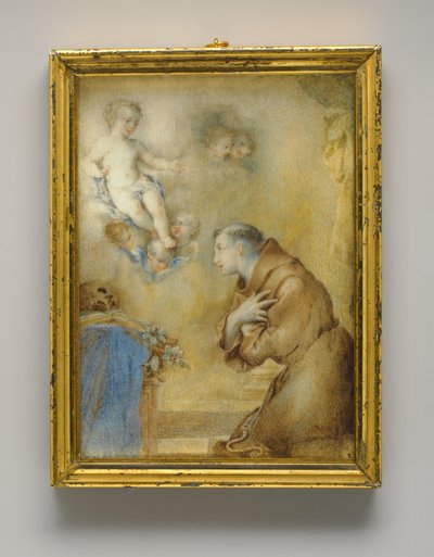 La visión de san Antonio de Padua de Anton Raphael Mengs