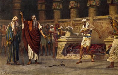 Moisés y Aarón - Biblia de Anton Robert Leinweber