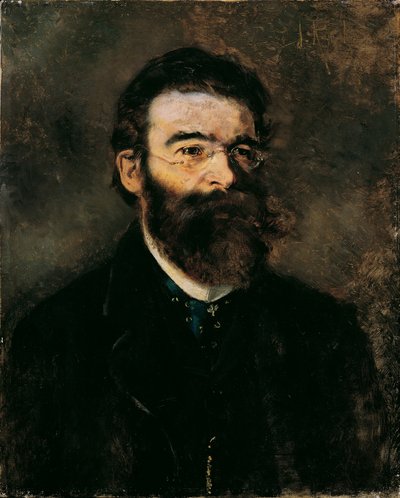 El profesor internista Samuel Stern (?) de Anton Romako