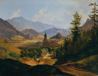 El Josephsberg cerca de Mariazell de Anton Schiffer