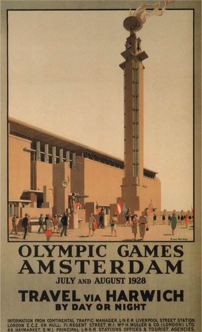 Los Juegos Olímpicos de Verano de 1928, Ámsterdam, 1928 de Anton Van Anrooy