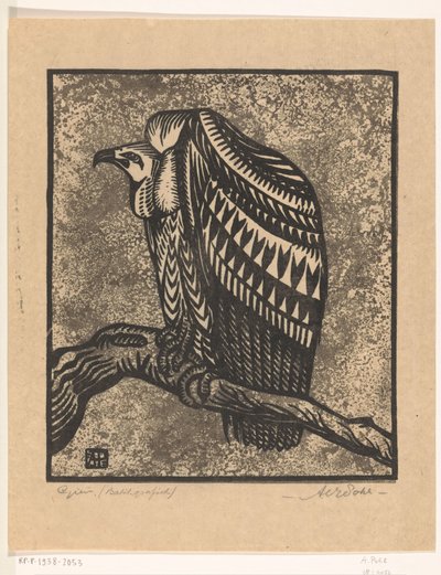 Gier (título original del objeto) de Anton Vincent Emanuel Pohl (signed by artist)