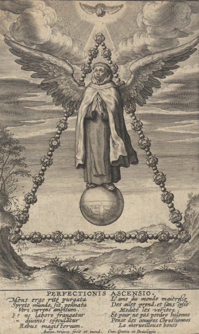Perfectionis Ascensio, de La Vida de San Juan de la Cruz de Anton Wierix