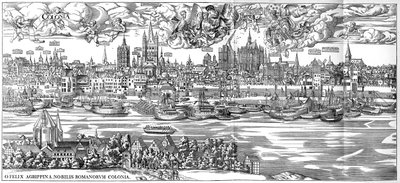 Colonia en 1530, 1903 de Anton Woensam