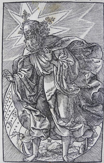 La creación del mundo, de la Biblia de Worms de Anton Woensam