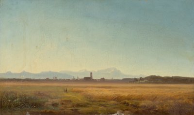 Vista de Múnich de Anton Zwengauer