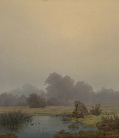 mañana de otoño de Anton Zwengauer
