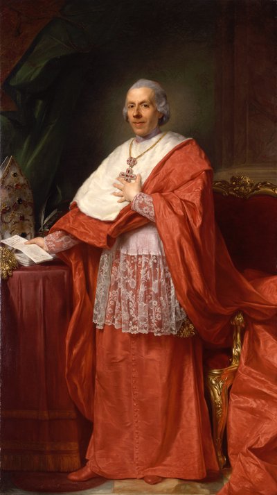 Cardenal Muzzio Gallo de Anton von Maron