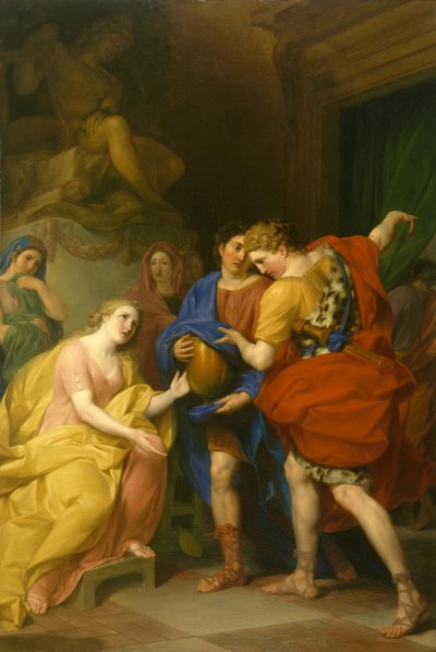 El regreso de Orestes, 1786 de Anton von Maron