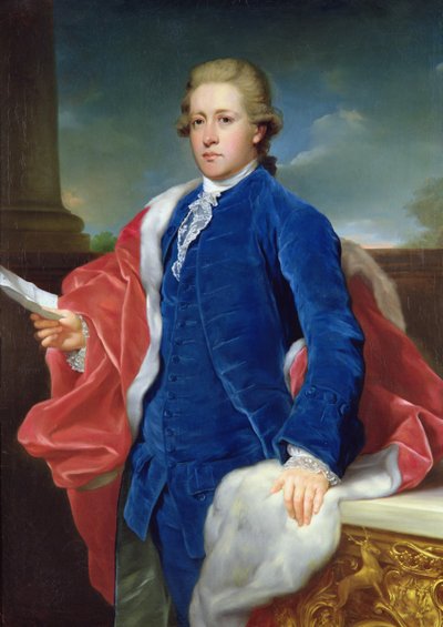 William Cavendish, 5º Duque de Devonshire de Anton von Maron