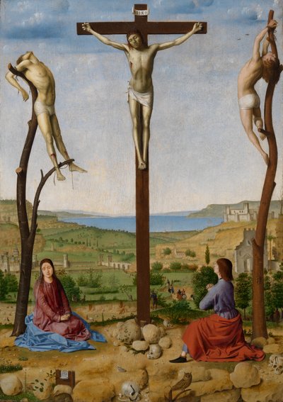 Calvario de Antonello da Messina