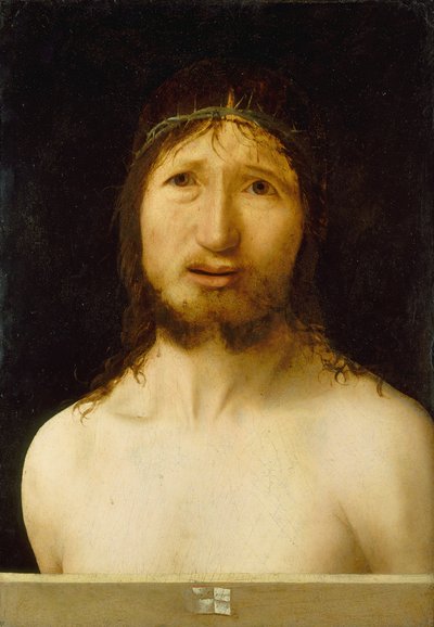 Cristo coronado de espinas de Antonello da Messina