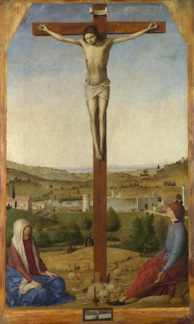 Cristo Crucificado, 1475 de Antonello da Messina