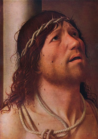 Cristo en la columna, c1476 de Antonello da Messina