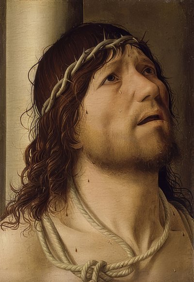 Cristo en la columna de la flagelación de Antonello da Messina