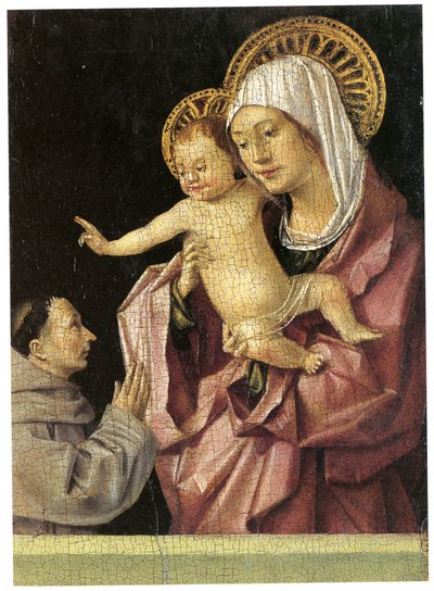 Virgen con el Niño de Antonello da Messina
