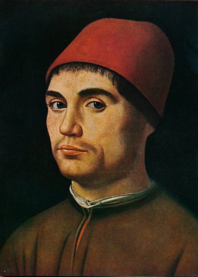 Retrato de un Hombre, c1475, 1909 de Antonello da Messina