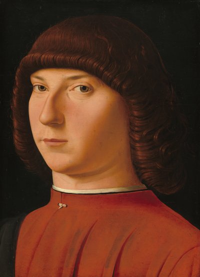 Retrato de un joven, c. 1475-1480 de Antonello da Messina