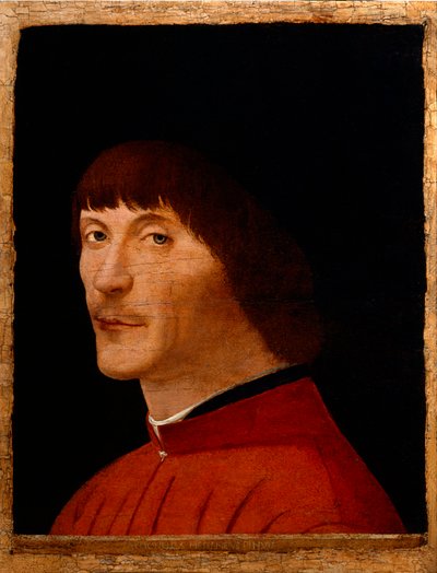 Retrato de un hombre, 1468-1470 de Antonello da Messina
