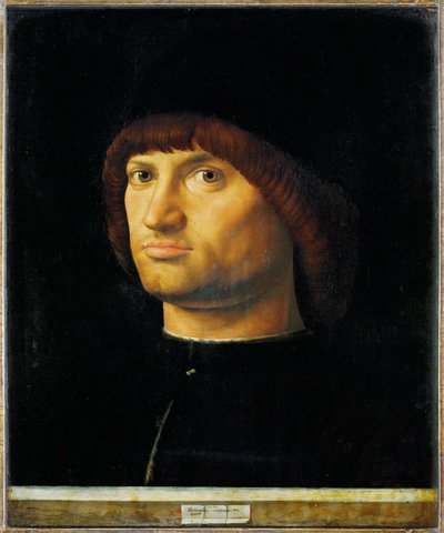 Retrato de hombre, Il Condottiere de Antonello da Messina