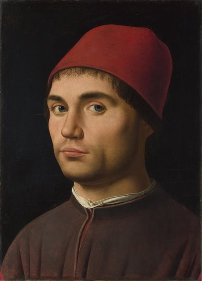 Retrato de un hombre, ca 1475 de Antonello da Messina