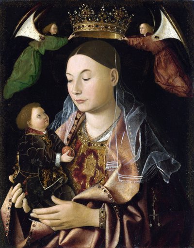 La Virgen y el Niño de Antonello da Messina