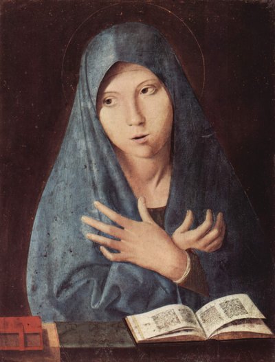 Virgen Anunciada de Antonello da Messina
