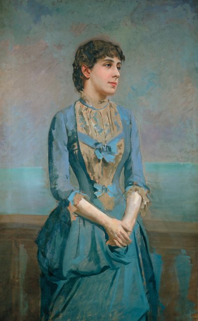 Retrato de Lluïsa Dulce i Tresserra, Marquesa de Castellflorite de Antoni Caba