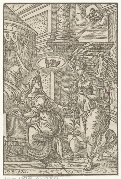 Anunciación de Antoni van Leest