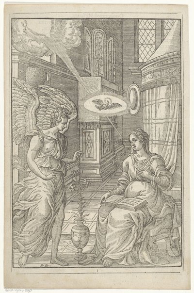 Anunciación de Antoni van Leest