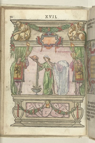 Teatro con Bellona, ​​1578 de Antoni van Leest