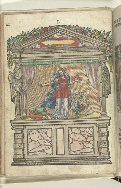 Escenario con Juno, 1578 de Antoni van Leest