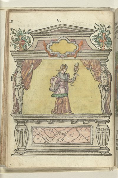 Escena con personificación de la Verdad, 1578 de Antoni van Leest