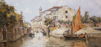 Un canal veneciano de Antonia Maria de Reyna Manescau