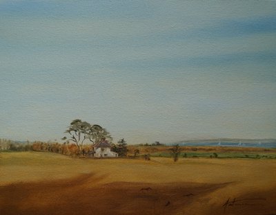 Casa y campos, 2016 de Antonia Myatt